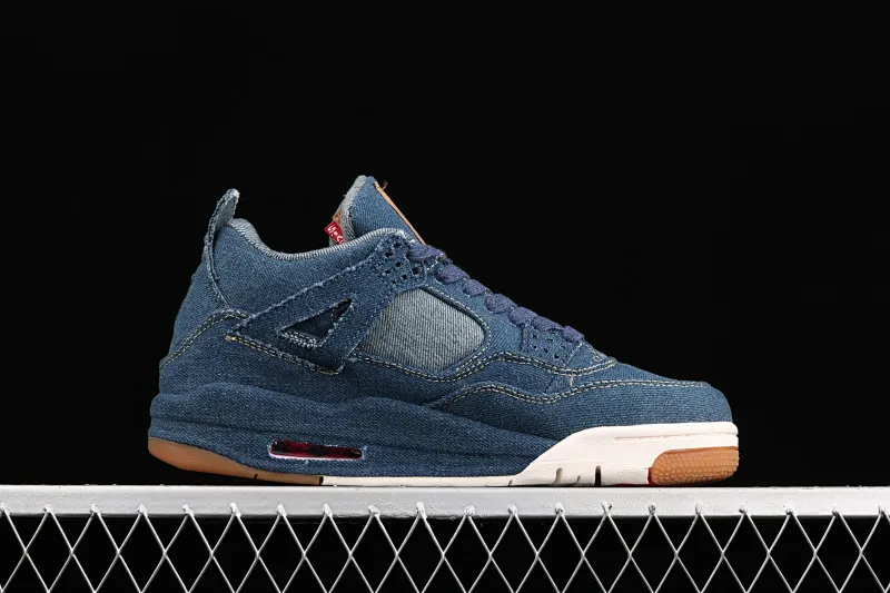 All categories Air Jordan Jordan series basketball shoes Air Jordan 4 G version Levi’s x Air Jordan 4 Denim AJ4 Joe 4 Levis joint denim blue AO2571-401